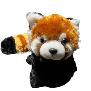 Wild Republic Red Panda Stuffed Animal Plush Toy Ring Tailed  8-9 Inches W